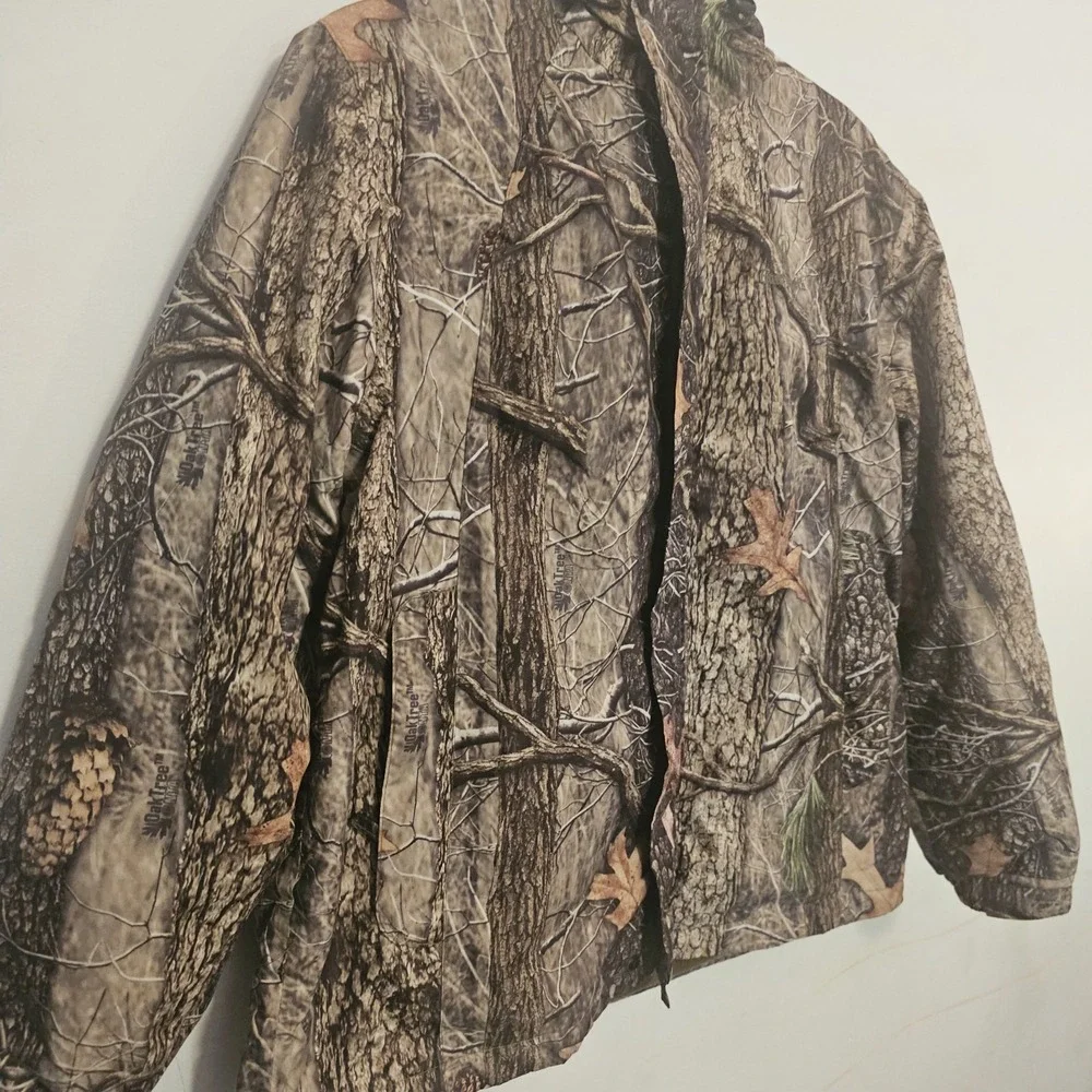 Huntsworth Oak Tree NTA Camouflage‎ Brown Zip Up Puffer Coat